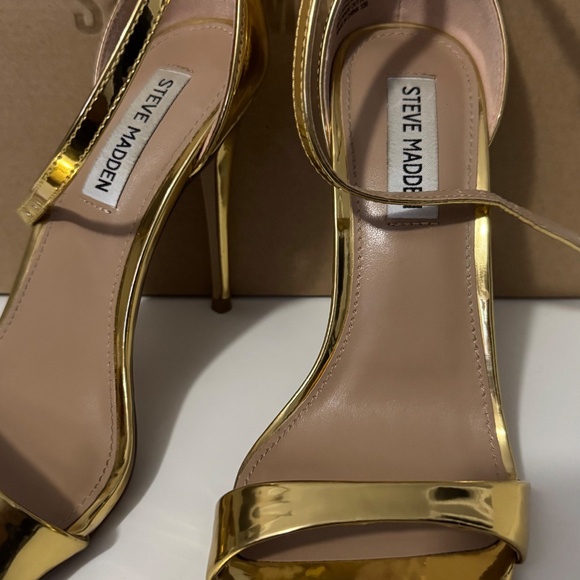 Gold Heels by Steven Madden - Picture 3 of 4